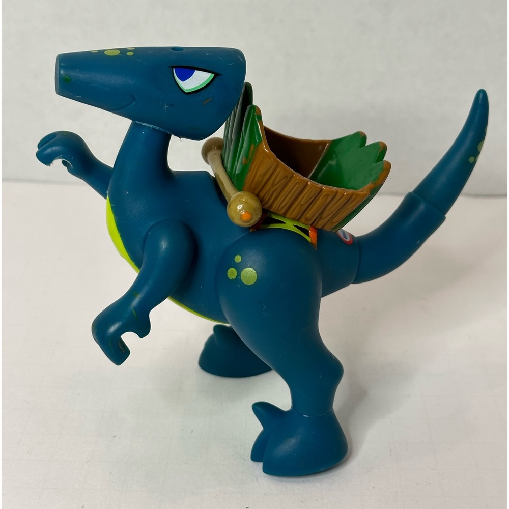 2005 Little Tikes BC Builders Rock Auger Velociraptor Dinosaur with Sound